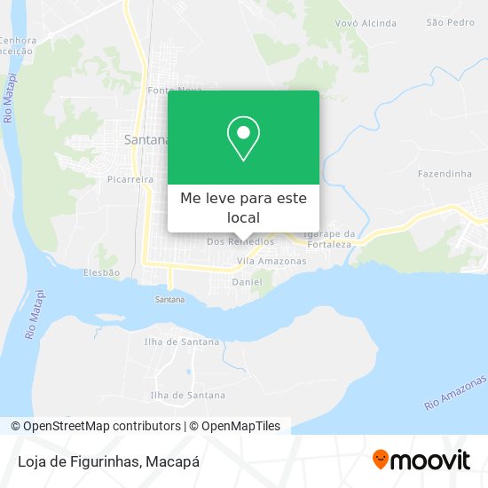 Loja de Figurinhas mapa