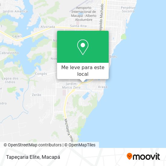 Tapeçaria Elite mapa