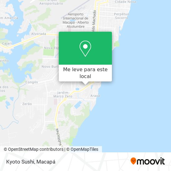 Kyoto Sushi mapa