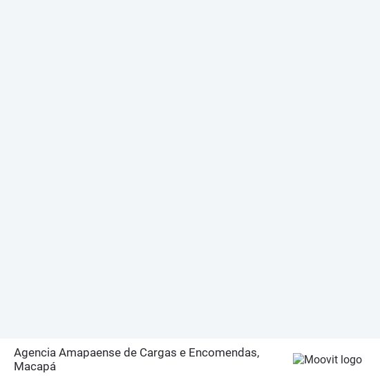 Agencia Amapaense de Cargas e Encomendas mapa