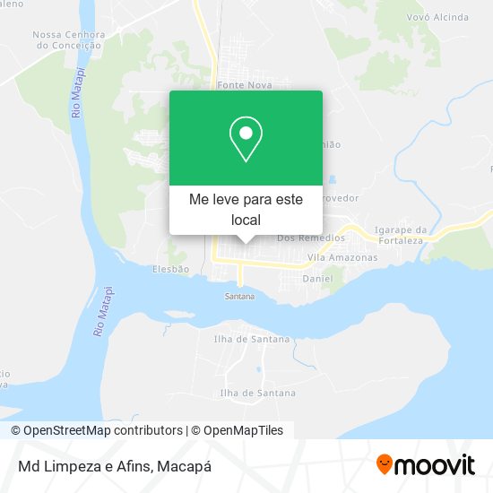 Md Limpeza e Afins mapa