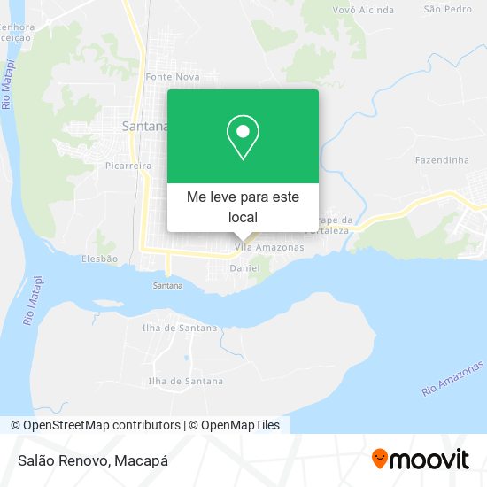 Salão Renovo mapa