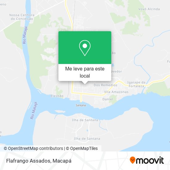 Flafrango Assados mapa