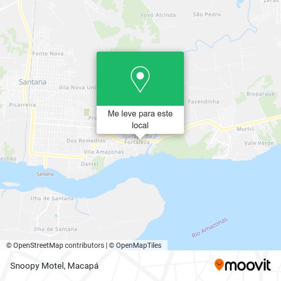 Snoopy Motel mapa