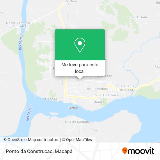 Ponto da Construcao mapa