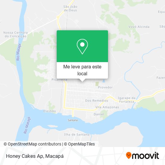 Honey Cakes Ap mapa