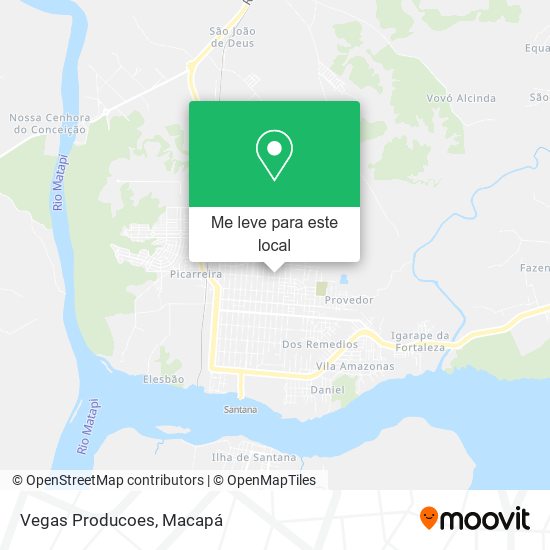 Vegas Producoes mapa