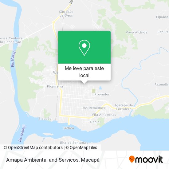 Amapa Ambiental and Servicos mapa