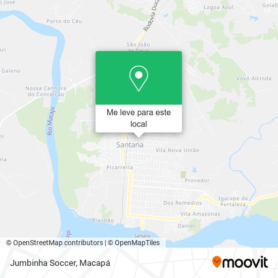 Jumbinha Soccer mapa