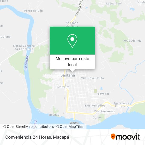 Conveniencia 24 Horas mapa