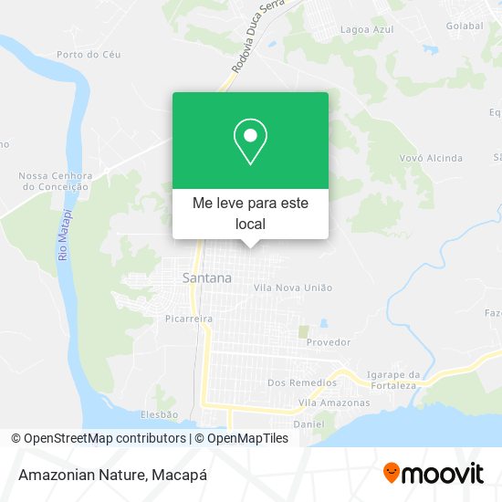 Amazonian Nature mapa