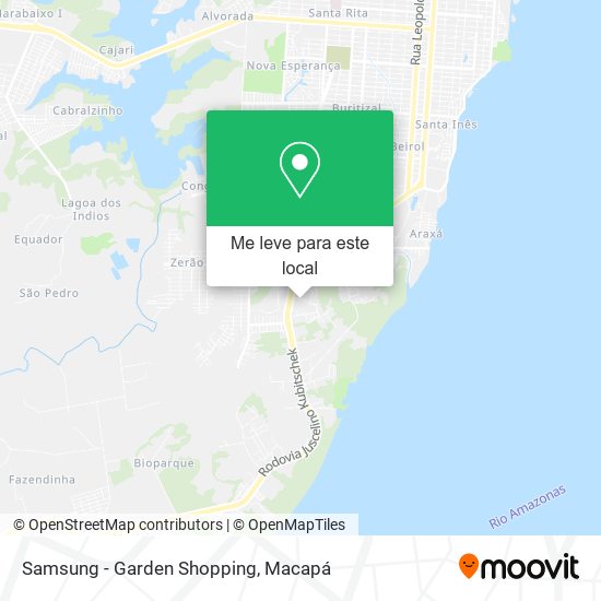 Samsung - Garden Shopping mapa