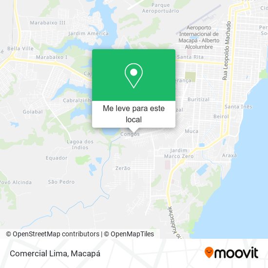 Comercial Lima mapa