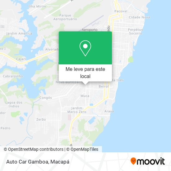 Auto Car Gamboa mapa