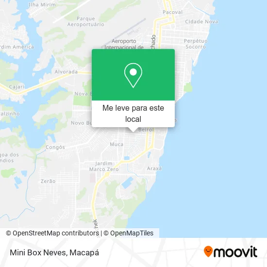 Mini Box Neves mapa