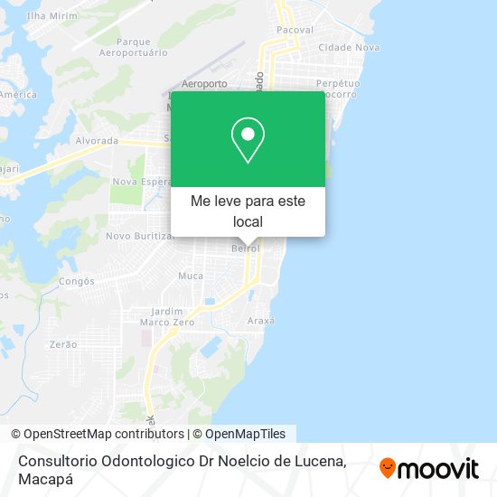 Consultorio Odontologico Dr Noelcio de Lucena mapa