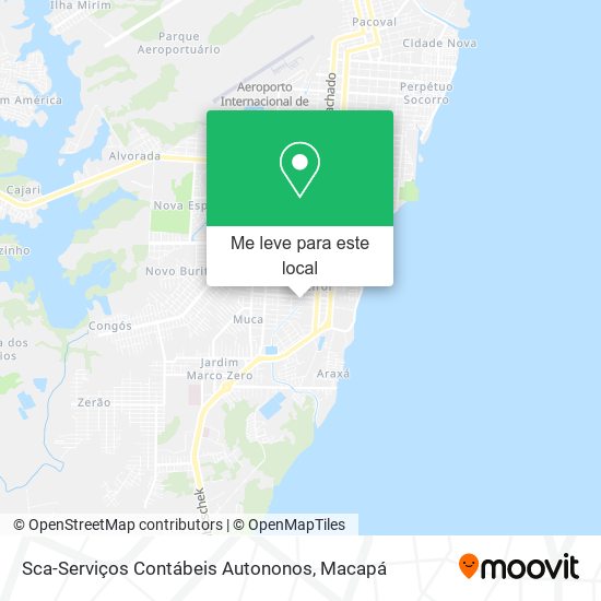 Sca-Serviços Contábeis Autononos mapa