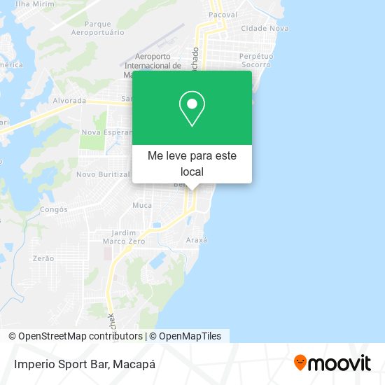 Imperio Sport Bar mapa