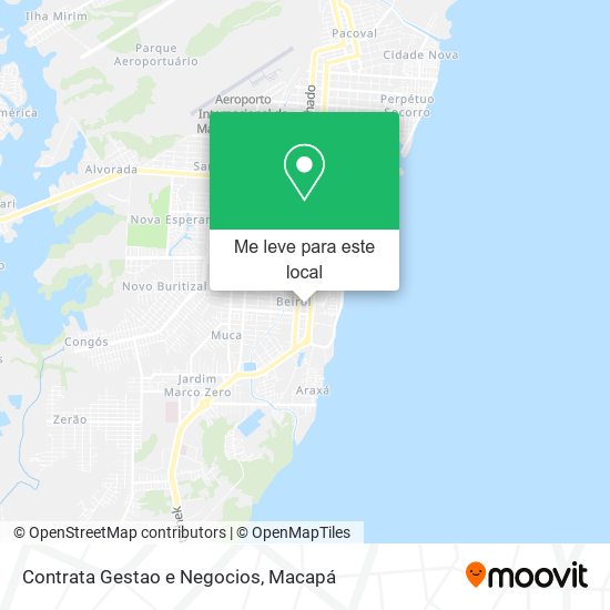 Contrata Gestao e Negocios mapa