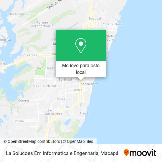 La Solucoes Em Informatica e Engenharia mapa