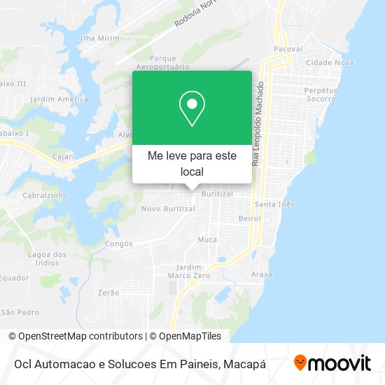 Ocl Automacao e Solucoes Em Paineis mapa