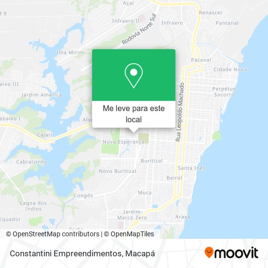 Constantini Empreendimentos mapa