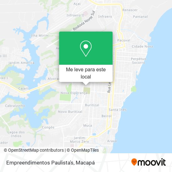 Empreendimentos Paulista's mapa