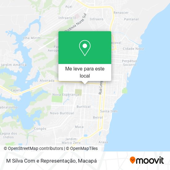 M Silva Com e Representação mapa