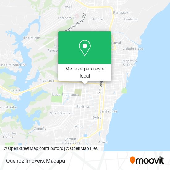 Queiroz Imoveis mapa