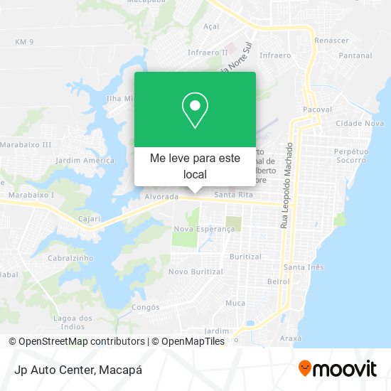 Jp Auto Center mapa