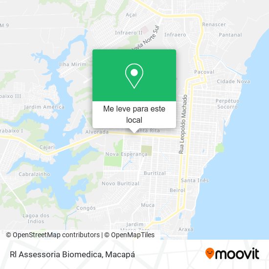 Rl Assessoria Biomedica mapa