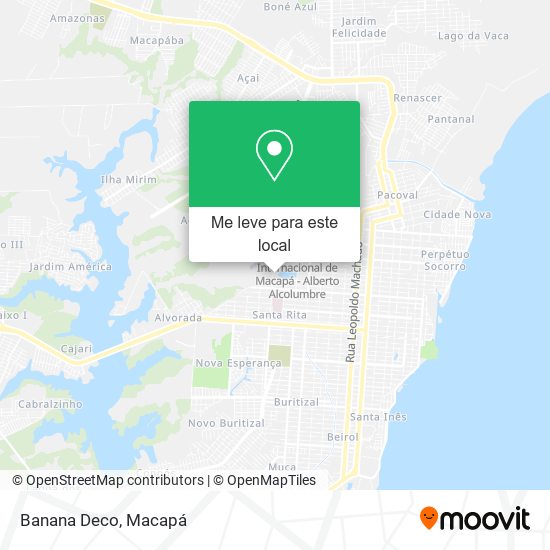 Banana Deco mapa