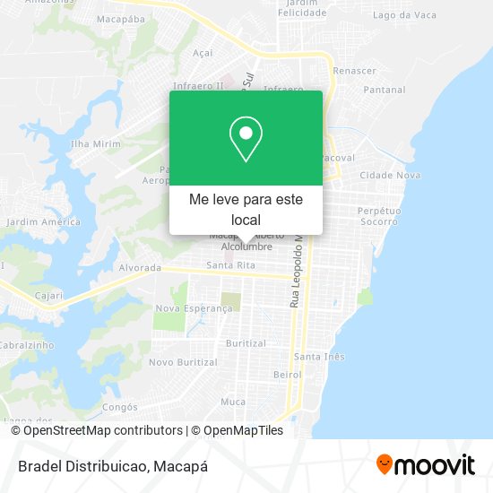 Bradel Distribuicao mapa