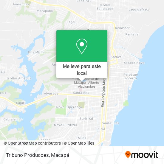 Tribuno Producoes mapa