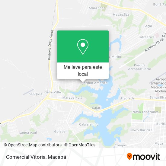 Comercial Vitoria mapa