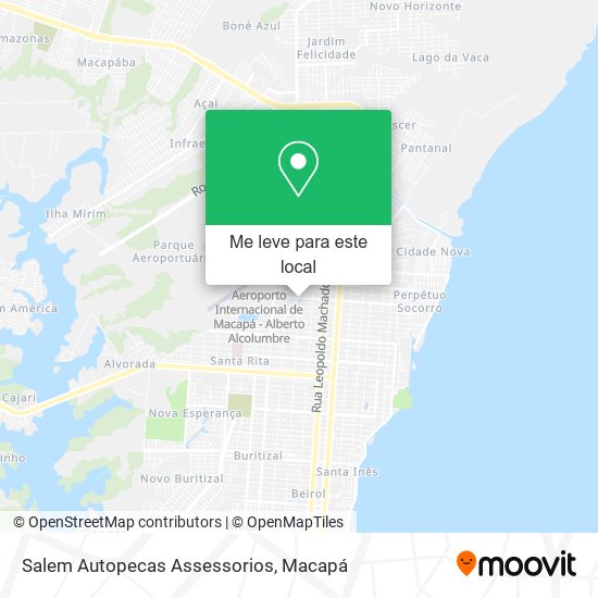 Salem Autopecas Assessorios mapa