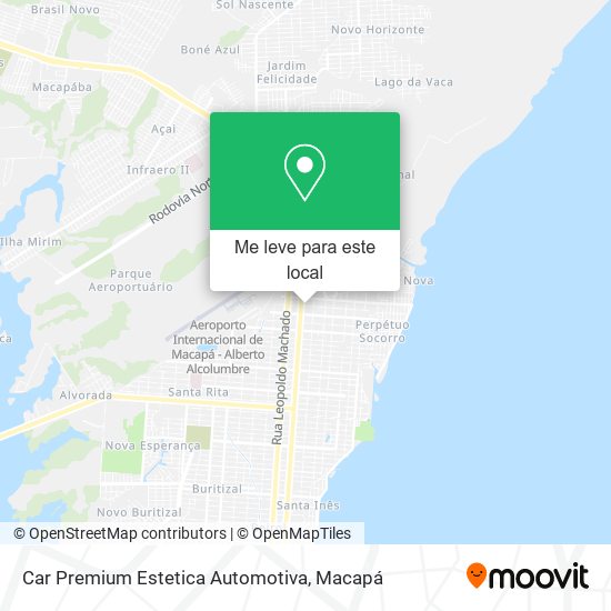 Car Premium Estetica Automotiva mapa
