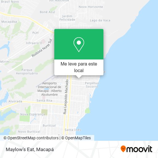 Maylow's Eat mapa