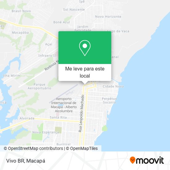 Vivo BR mapa