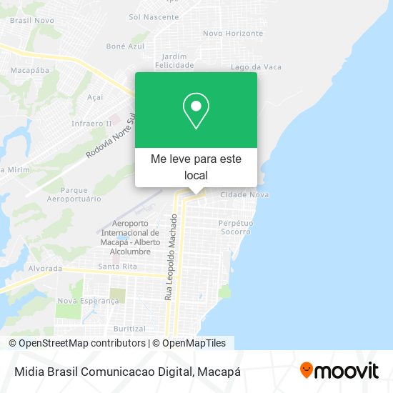 Midia Brasil Comunicacao Digital mapa