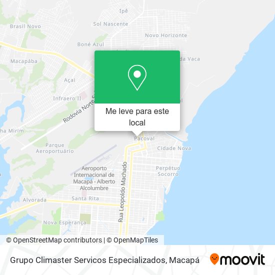 Grupo Climaster Servicos Especializados mapa