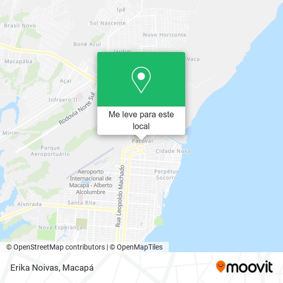 Erika Noivas mapa