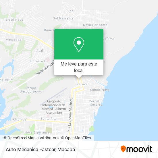 Auto Mecanica Fastcar mapa