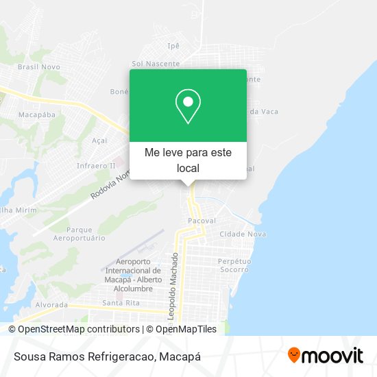 Sousa Ramos Refrigeracao mapa
