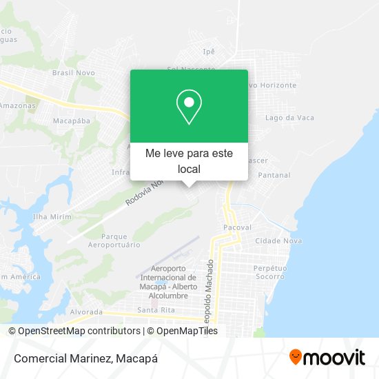 Comercial Marinez mapa