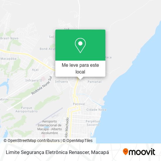 Limite Segurança Eletrônica Renascer mapa