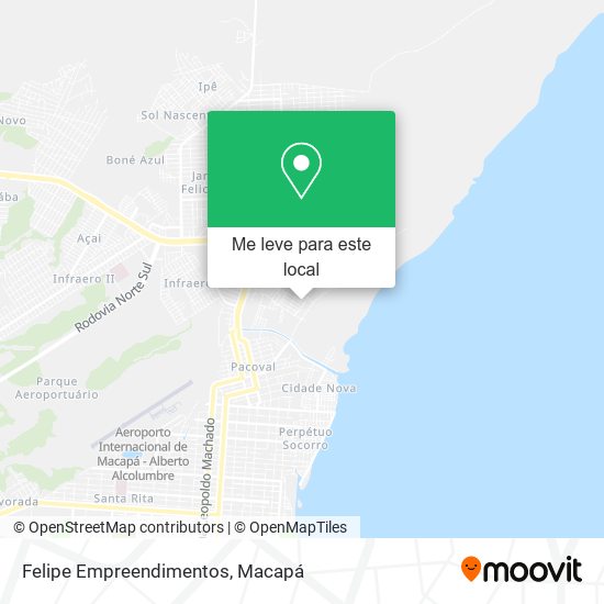 Felipe Empreendimentos mapa