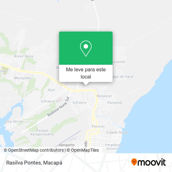 Rasilva Pontes mapa