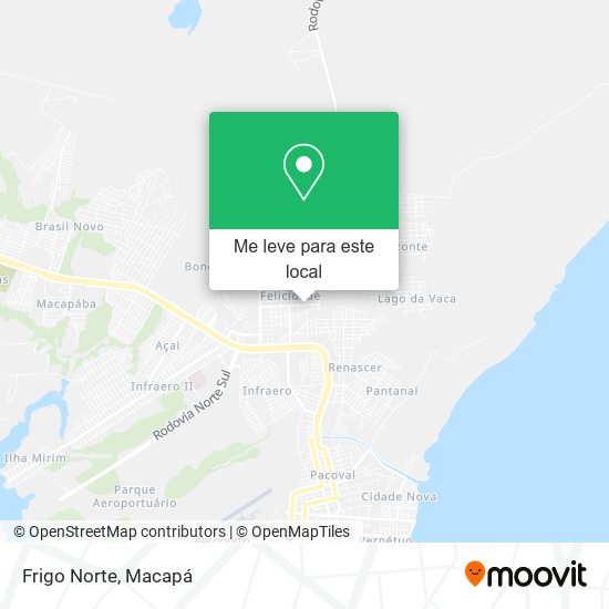 Frigo Norte mapa