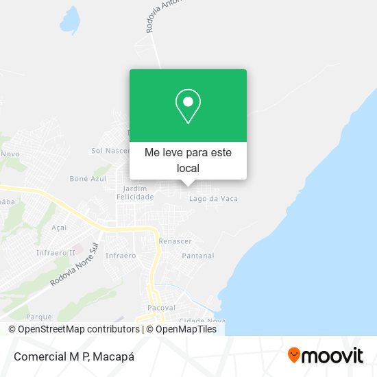 Comercial M P mapa